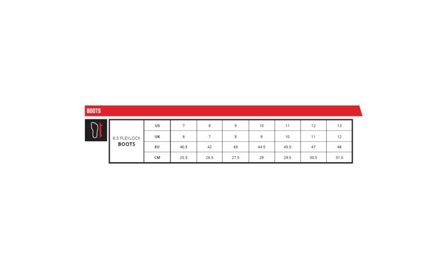 Leatt-Boots_Sizing Chart.JPG Leatt Boot 5.5 FlexLock Black 44,5 (10) - Image 1